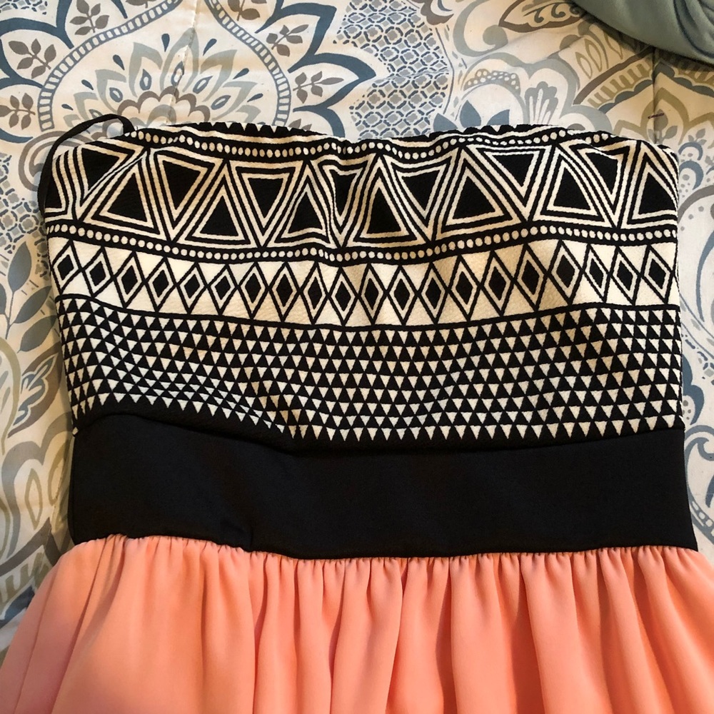Tube top style dress